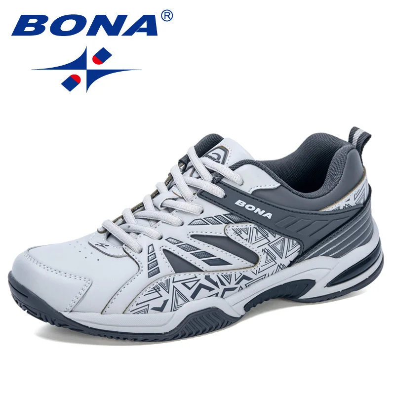 BONA New Designers Table Tennis Shoes Men Indoor Sports Shoes Badminton Sneakers Breathable Sport Footwear Mansculino Comfy