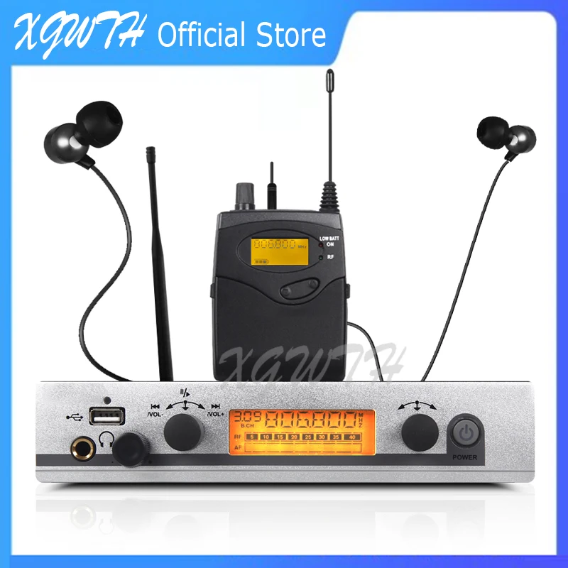 Wireless Monitor System Professional IEM 300G3 In Ear Monitoring Audio Single Transmitter For Stage DJ Mixer Console Speaker