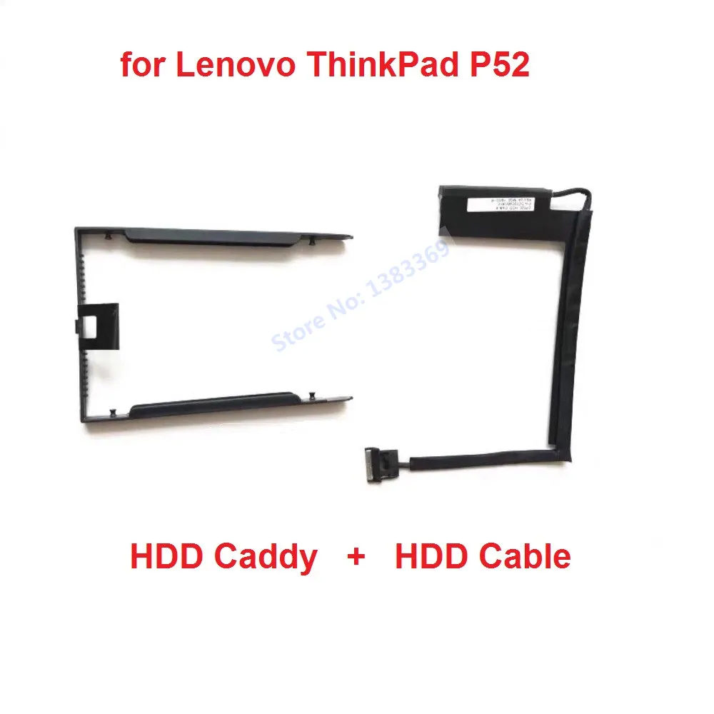 SATA HDD SSD Hard Drive Disk Connector Flex Cable Connecter Wire Line Caddy Bracket Tray for Lenovo ThinkPad P52 EP520 Series