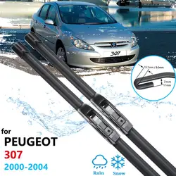 Car Wiper Blades for Peugeot 307 307SW 307CC hatchback sedan 2000 2001 2002 2003 2004 Front Windscreen Wipers Car Accessories