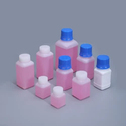 Translucent plastic bottle Narrow mouth liquid container Leakproof Oil reagent Refillable bottles Food Grade 10PCS