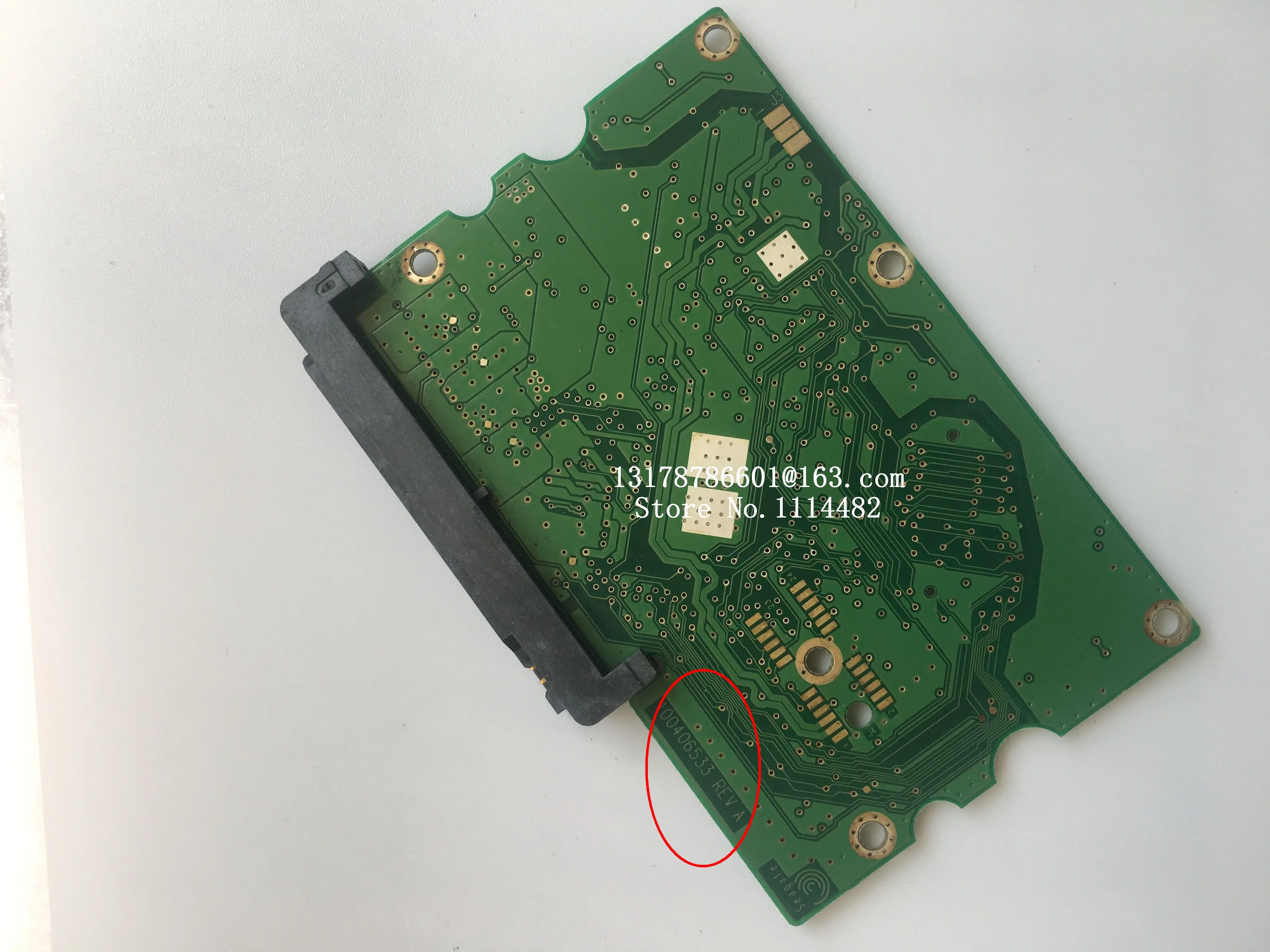 100406533 REV B Free shipping 100% Original 100406533 HDD PCB borad PCB board 100406533 ST3500630AS ST3320620AS PCB Board