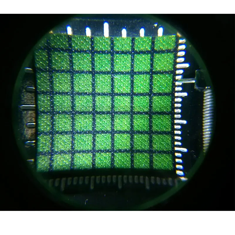 Suporte Dobrável Lupa Pano, Testador De Linho, Contador De Rosca, Lupa Com Escala, Todo O Armação De Metal, Lentes De Vidro, 5x