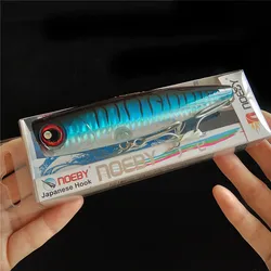 Noeby 105mm 24g Topwater Popper Fishing Lures Floating Wobblers Long Casting Artificial Hard Baits Winter Sea Fresh Fishing Lure
