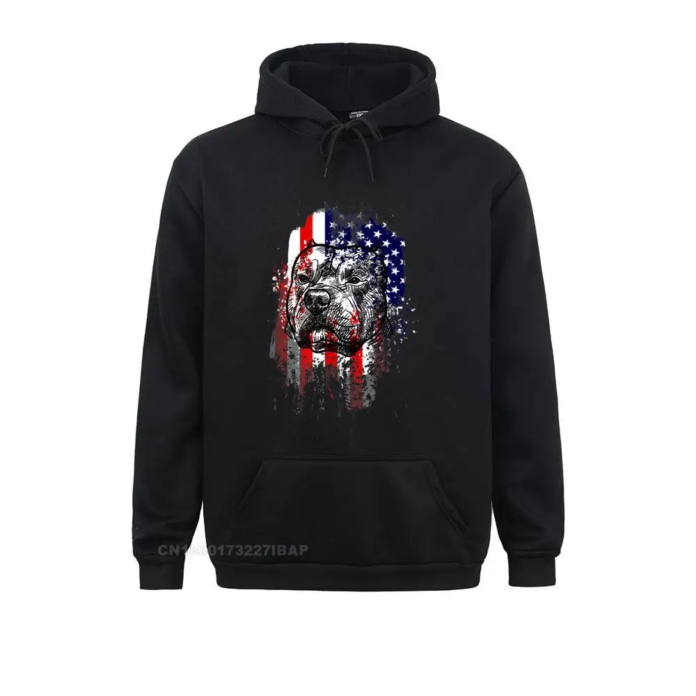 Pitbull Patriotic Hoodies Family Family Long Sleeve Mens Sweatshirts Christmas Custom Sportswears Christmas Streetwear