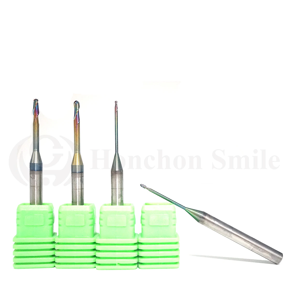 5 Pieces | Roland Dental Milling Burs RC/DLC/DC Coating For Zirconia Material