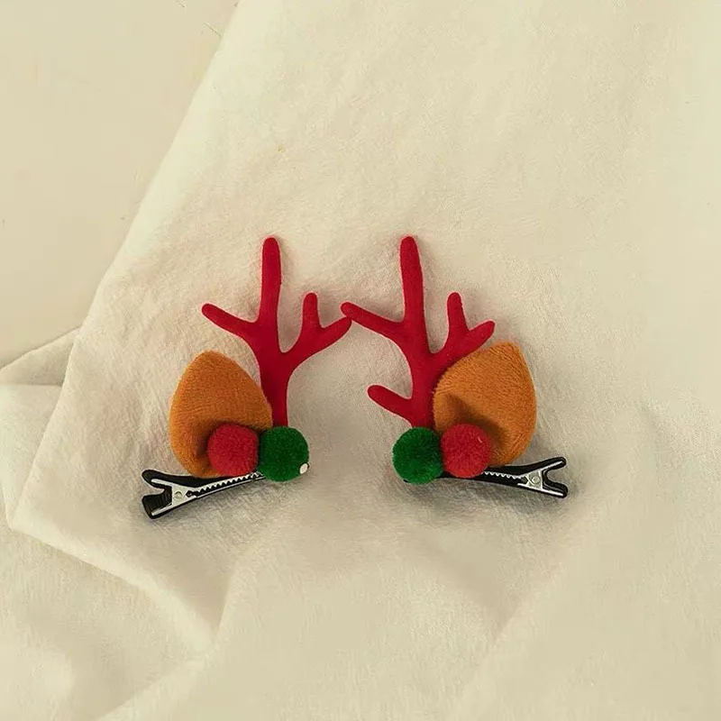 Hiasan Rambut Jepit Rambut Hiasan Kepala Jepit Rambut Jepit Rambut Klip Atas Perempuan Korea Jepit Poni Klip Telinga Rusa Ornamen Rambut