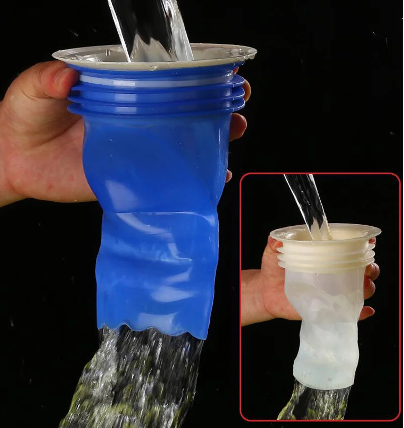 110mm PVC Sewer Lines Deodorization Toilet Sit Toilet Deodorant Seal Ring Silicone Core image 6