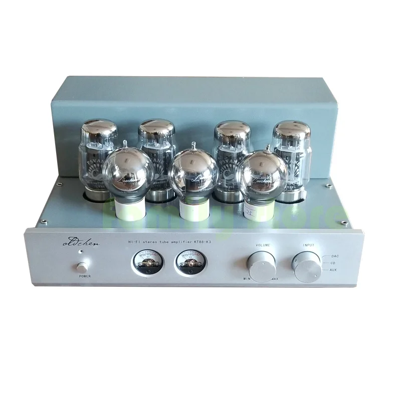 quality KT88 Push-Pull Amplifier Class A Electron Tube Single-Ended HIFI Audio Amplifier 18Hz--35KHz,Use Electron Tube 6SN7-SEX3