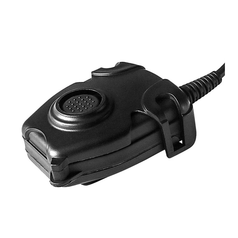 Waterproof  PTT Cable For Z Tactical Headset ComtacII H50 MSA SORDIN H60 HD03 Headset For Kenwood For Baofeng Two Way Radio