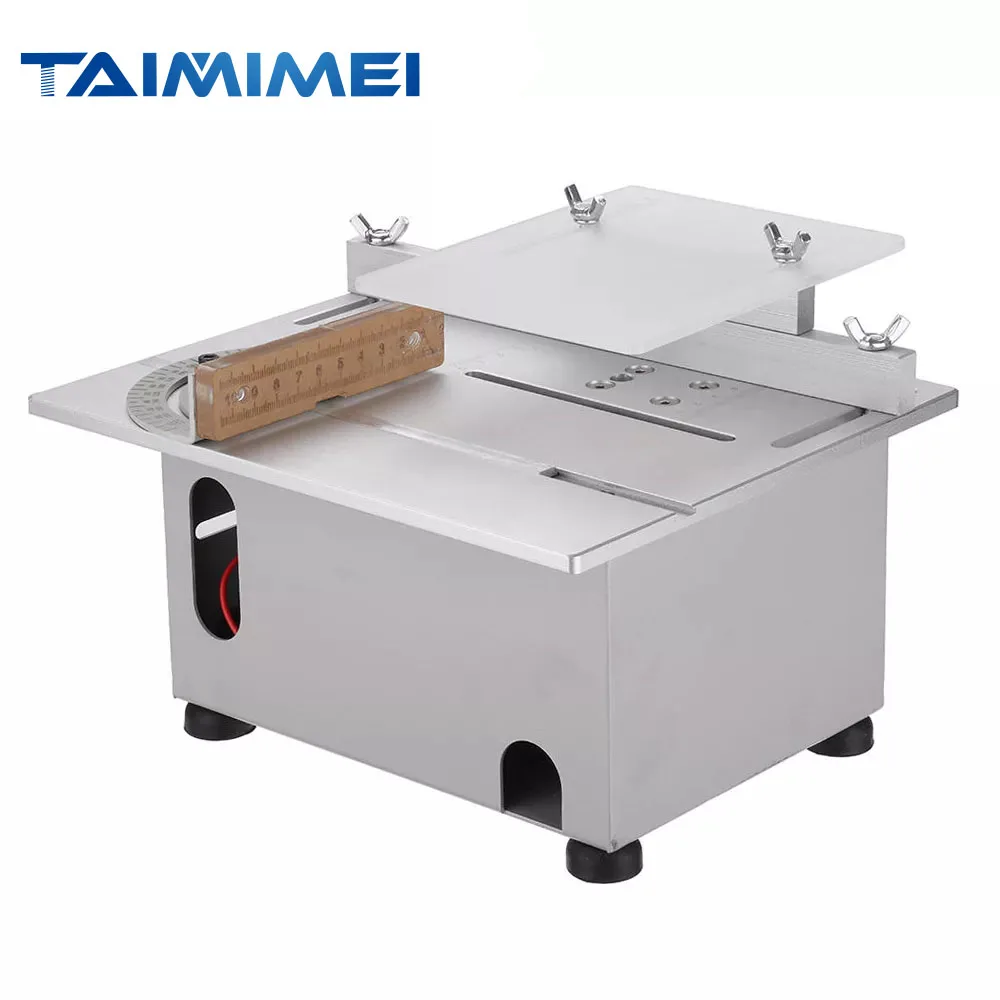 TAIMIMEI DC 12-24V T6 Mini Precision Table Saws DIY Wood Working Lathe Polisher Drilling Machine HT2828