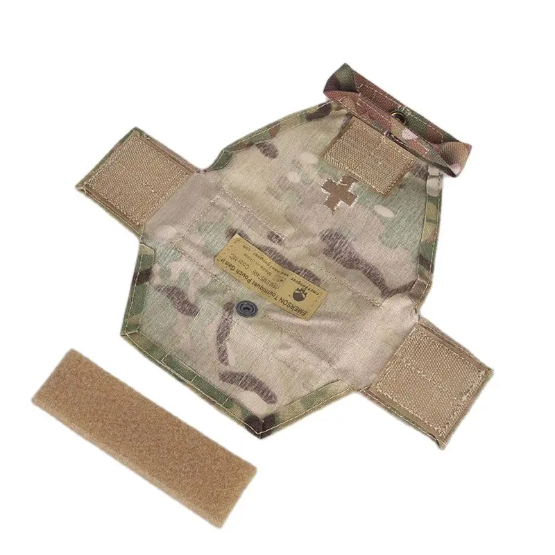 Emersongear Custodia per laccio emostatico tattico Gen II Borse per laccio emostatico Pannello Caccia Tiro Airsoft Allenamento Combattimento Escursionismo EM5749 JD