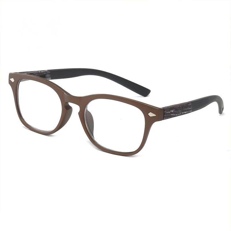 Zilead Wood Grain Reading Glasses for Women Men Fashion Presbyopia Presbyopic Eye Glasses Male Feamle Diopter + 1.50 2.5 3.5