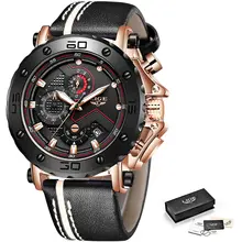 Men's Large Dial Quartz Watch #6