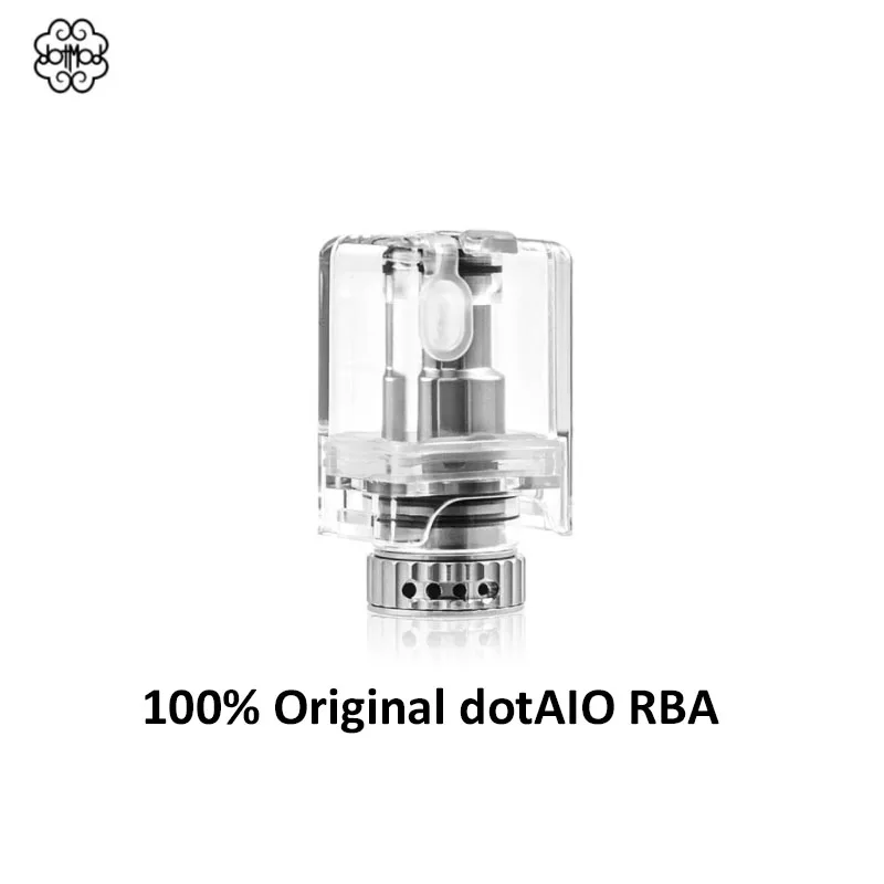 

Original dotmod dotAIO RBA 510 adapter For dotaio mini dotAIO Rebuildable Tank Electronic Cigarette Accessories Vape Vaporizer