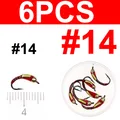 6 piezas talla 14