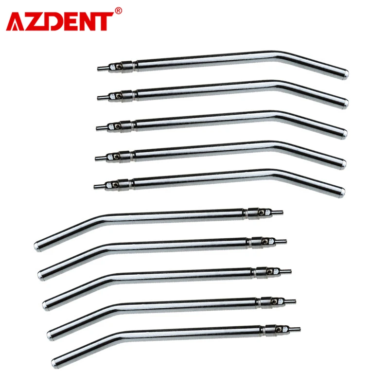 10 Pieces Dental Copper Air Water Spray Nozzles Tips Sterilizable for 3-Way Air Water Syringe