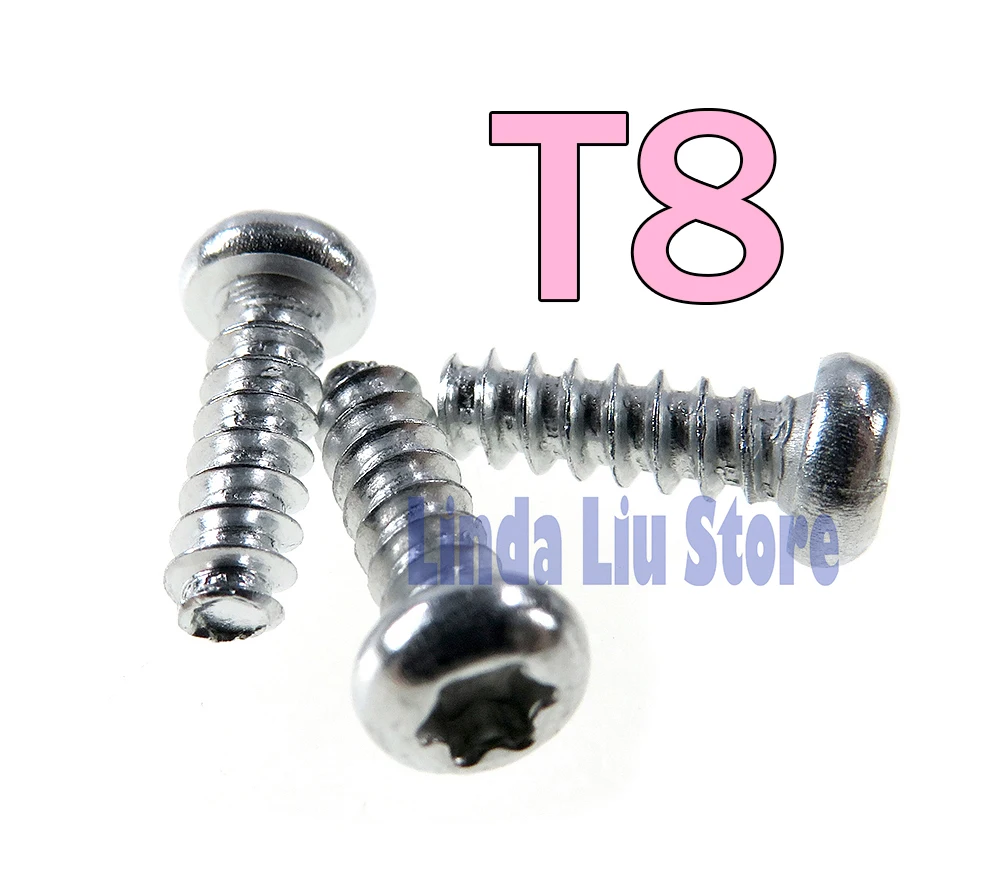 10pcs Screws Replacement For XBOX Series s x Controller handle screw For XBOX Series T6 T8 Screws Torx Security Screws Set