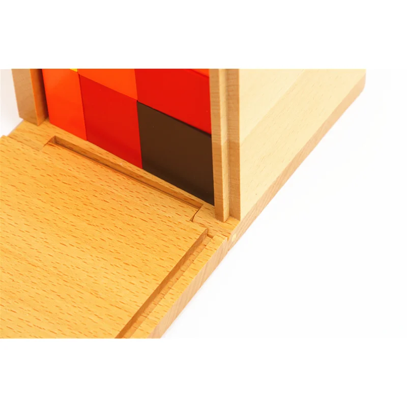 Montessor-Cubo Trinomial aritmético, equipo educativo de matemáticas, juego de matemáticas primaria, juguetes de aprendizaje, material didáctico