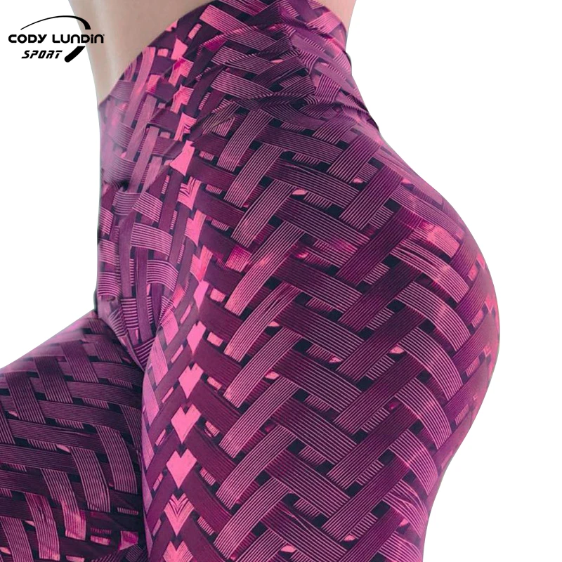 New Design Punk Elastic Push Up Yoga Pants Cody Lundin 3D Printed Fitness Running Leggings High Waisted Fashion Casual Pants