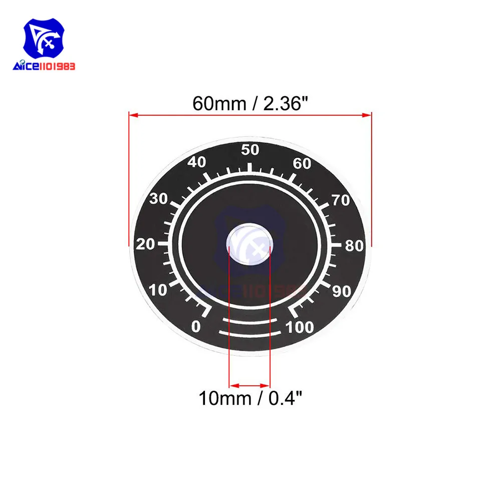 470R 1K 2.2K 4.7K 10K 22K 47K 100K 220K 470K Ohm 3Pin Linear Taper Rotary Potentiometer Variable Resistor for Arduino w/Cap Dial