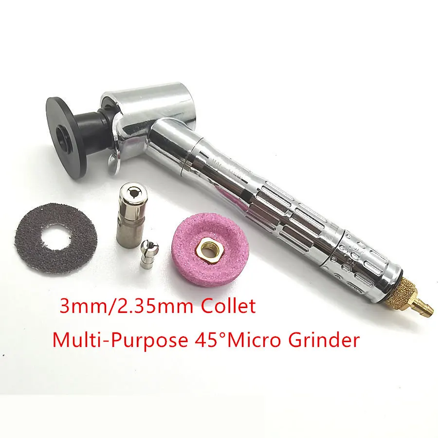 Multi-purpose 2.35/3.0mm Micro Pneumatic Grinder fast speed grinding polishing rotary tools