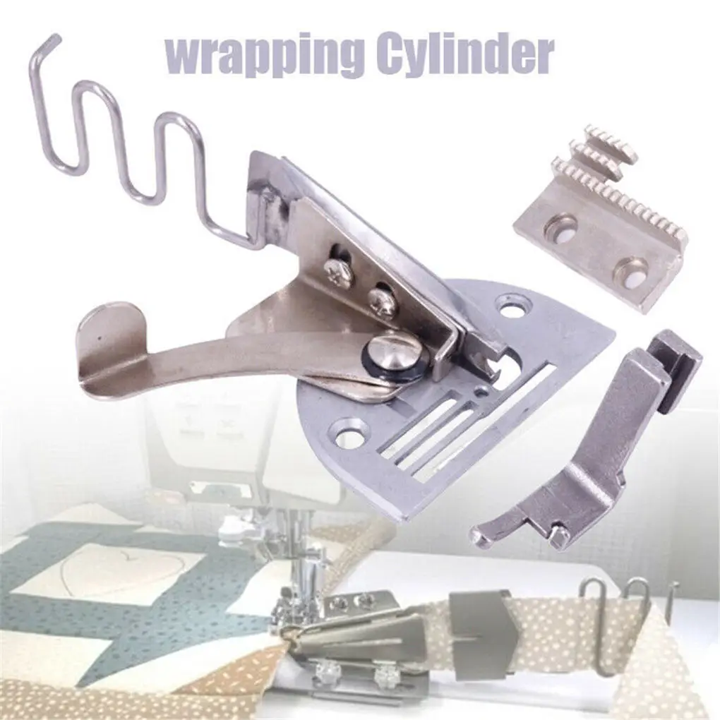 

Bias Binder Foot Sewing Machine Curve Edge Folder Bias Binder Steel Presser Sewing Accessory