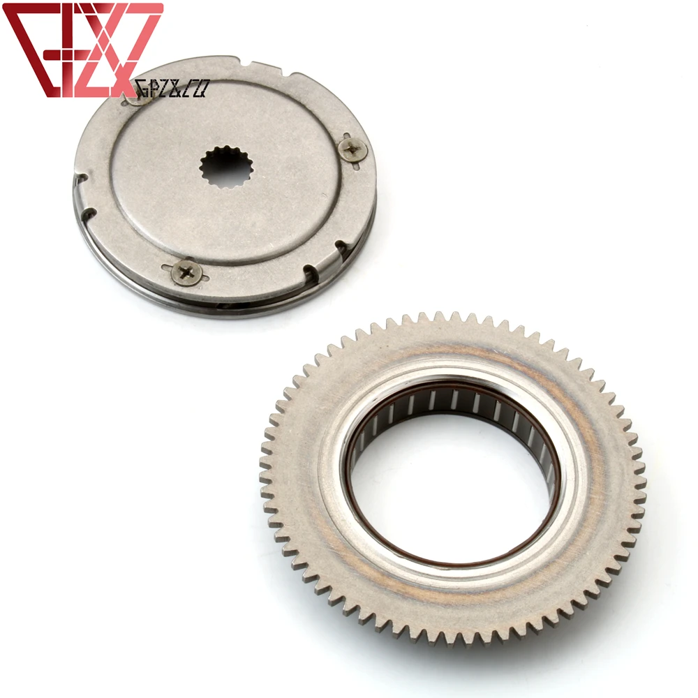 Scooter 16mm Starter Clutch Assembly for Keeway Arn 50 Easy F-Act 50 Flash Focus Goccia Hacker 50cc 2-Stroke