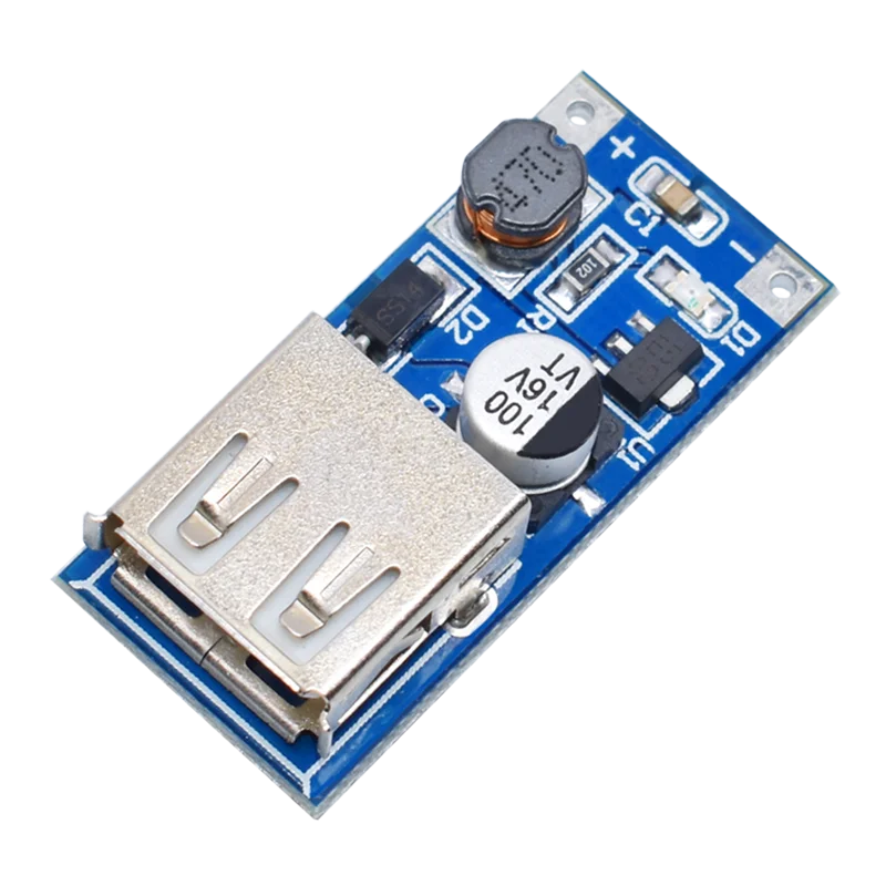 WAVGAT DC-DC ładowarka wyjściowa USB zwiększona moc moduł Boost 0.9V ~ 5V do 5V 600MA przenośne zasilanie USB Boost pokładzie — zdjęcie 2