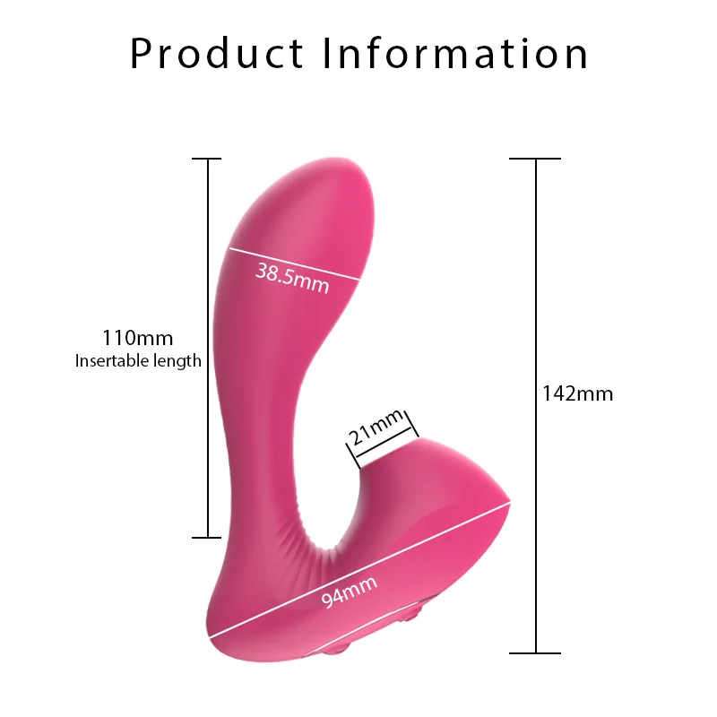 New Suking Vibrator Sex Toys for Woman Masturbation,Female G Spot Clitoris Stimulator Silicone Vibrators for Women Sex Products