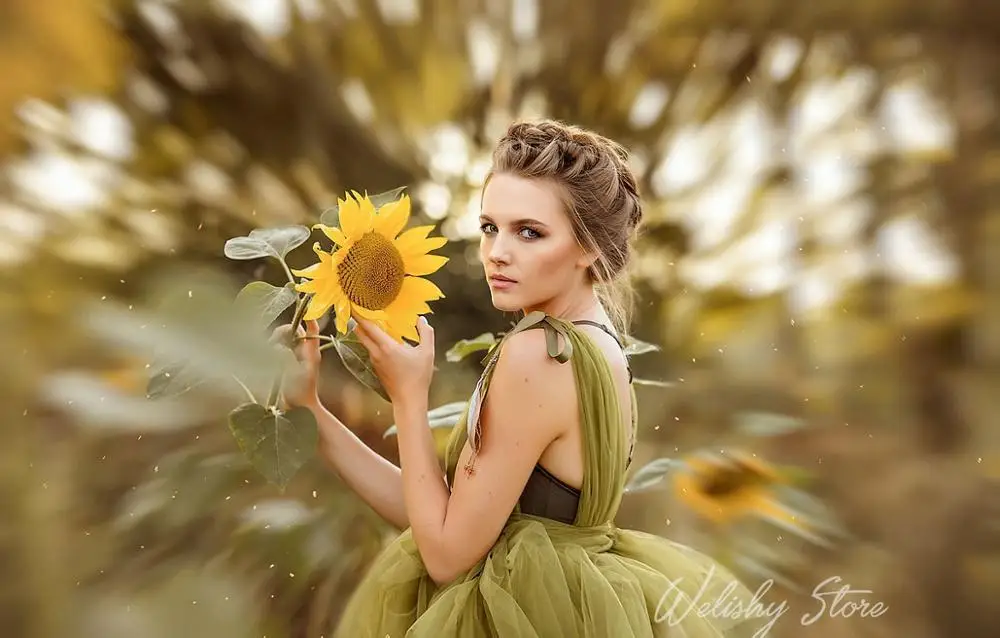 ヴィンテージセクシーブリダルチュールマタニティドレス,ノースリーブVネック,地面の長さ,マタニティウェア,写真撮影用