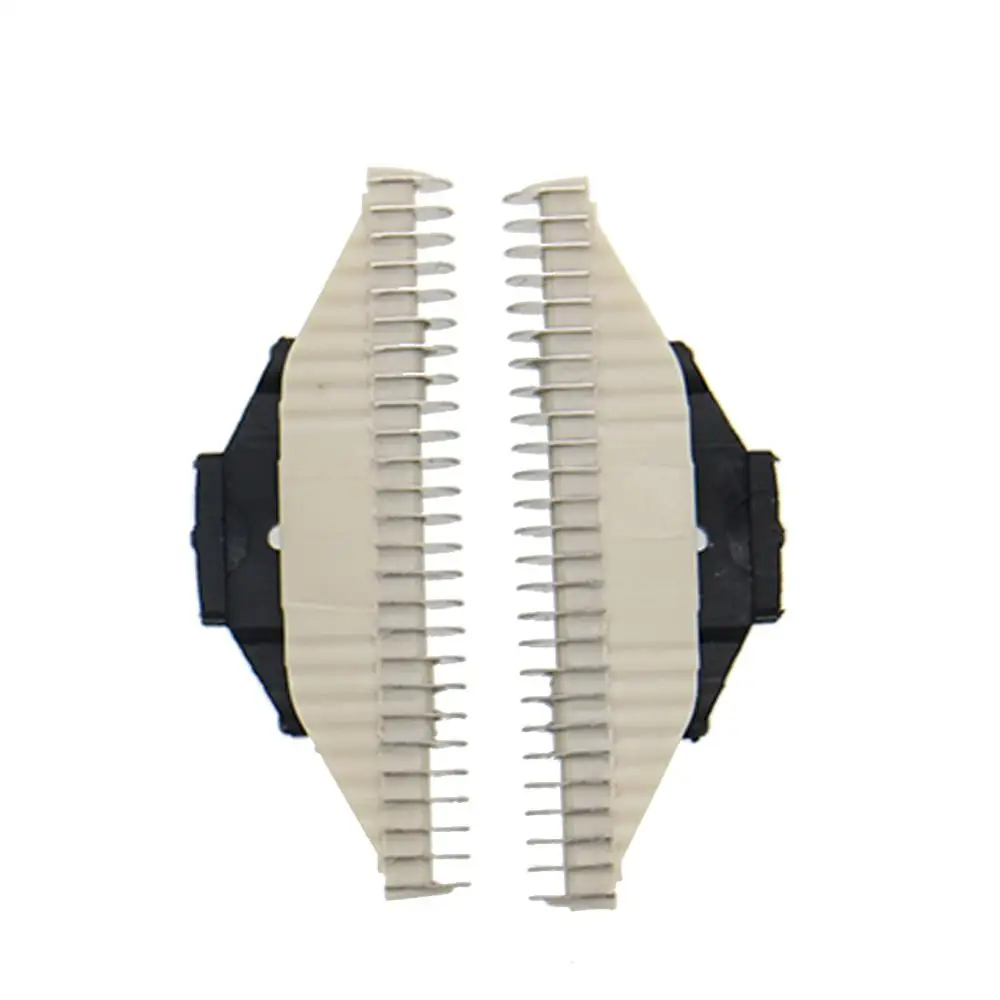 2 pçs aparador de cabelo cortador barbeiro cabeça para philips qc5550 qc5580 qs6140 qs6141 qs6160 qs6161 frete grátis