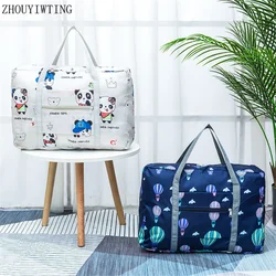 New Folding Travel Bag Large Capacity Waterproof Pouch Tote Carry On Luggage Portable Suitcases Unisex Duffel Organizer Handbags