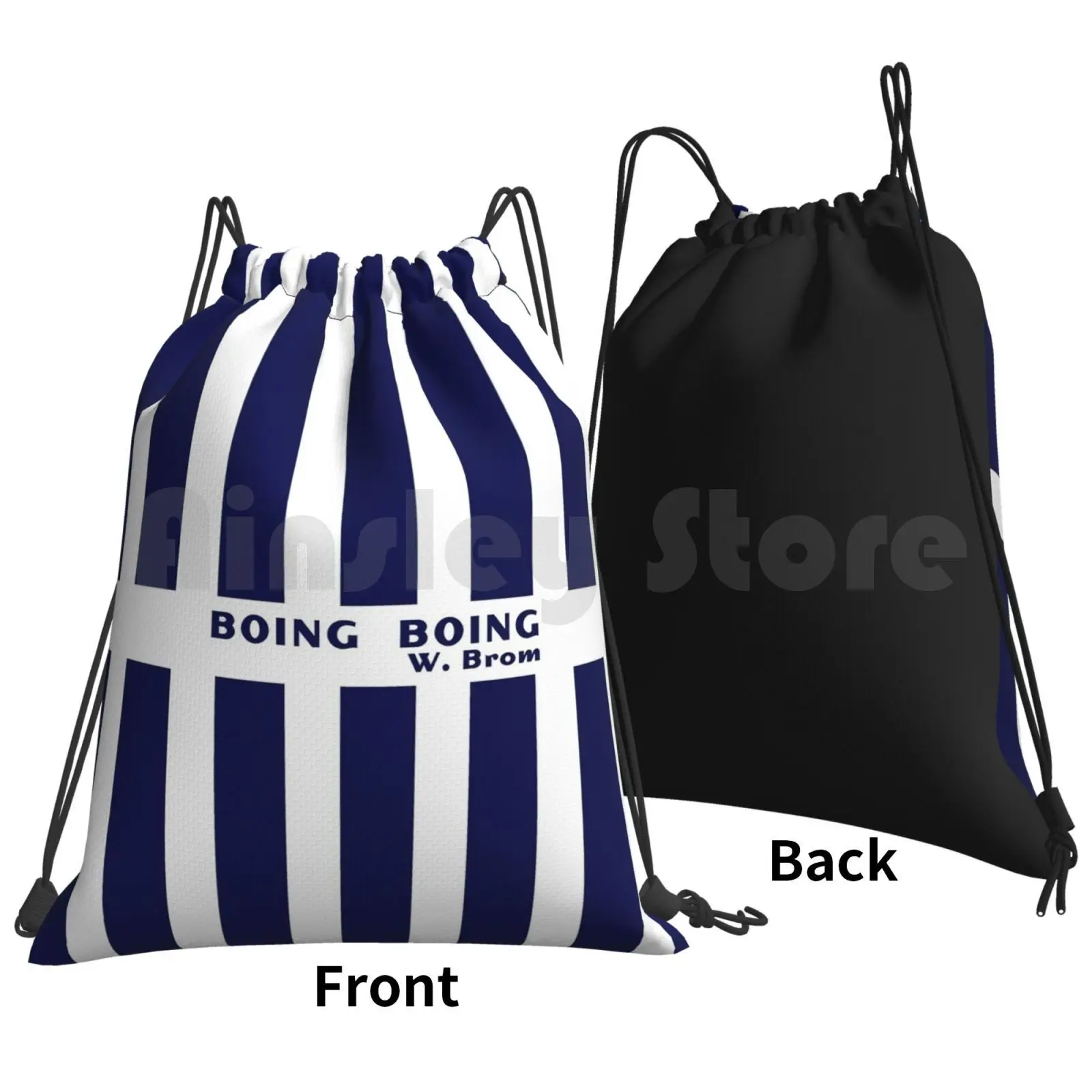 Boing Boing-W.brom Backpack Drawstring Bag Riding Climbing Gym Bag West Brom Baggies Wba Football Albion West Bromwich