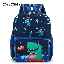 Zaino per bambini dinosauro per neonati e ragazze borsa da scuola scuola materna borsa prescolare zaini per bambini Bookbag per bambini 2-3-4-6Y