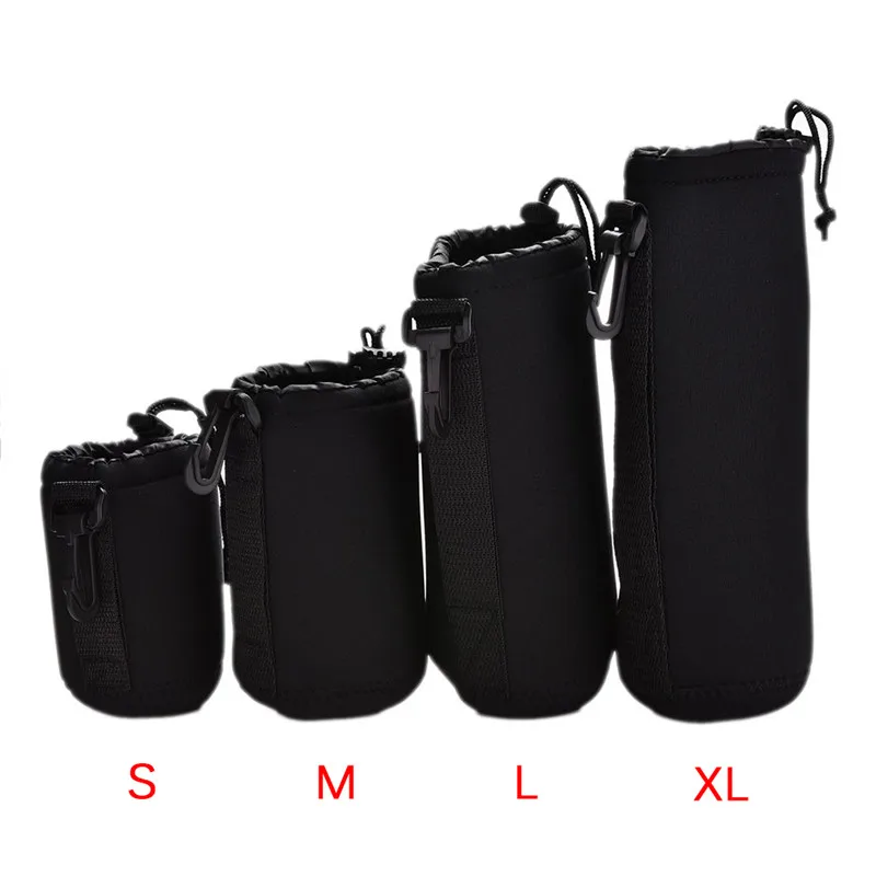 S M L XL Full Size Neoprene Waterproof Soft Video Camera Lens Pouch Bag Case