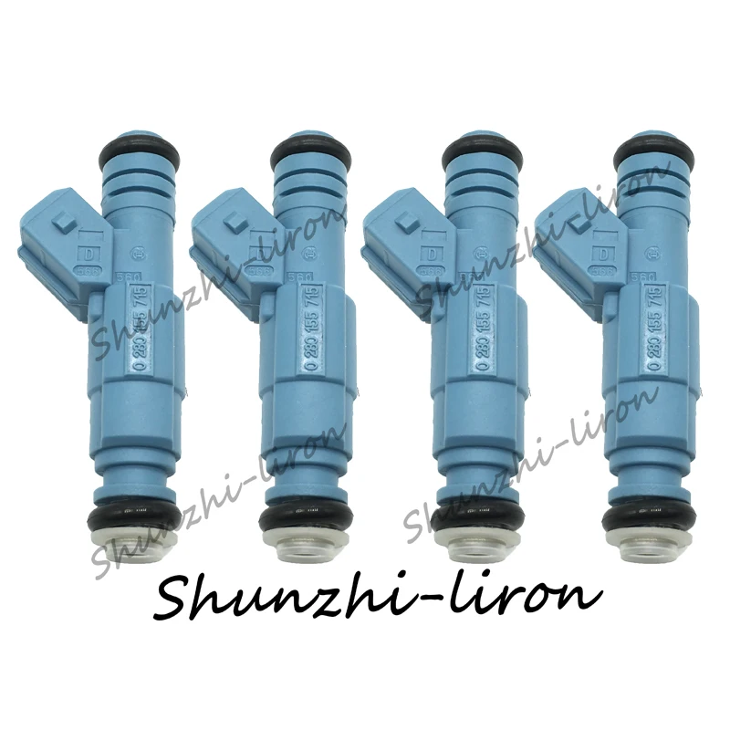 

4pcs Fuel Injector Nozzle For Pontiac Chevrolet F ord LS1 LT1 5.0L 5.7L 250cc V8 24lb OE 0280155715