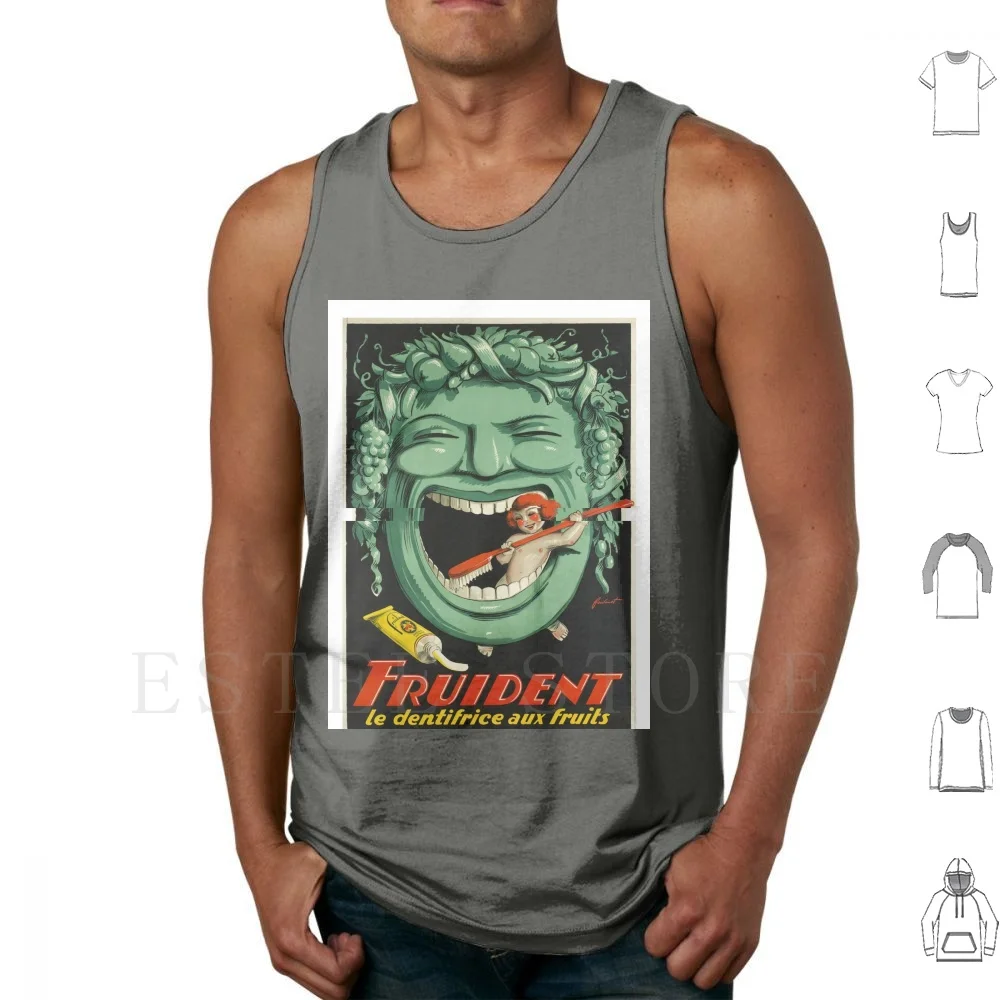 Noel Fontanet-Fruident, 1929, Art Deco Poster Camisetas sin mangas Chaleco sin mangas 1920 1930 1920s 1930s Arte Arte Arte obra de arte