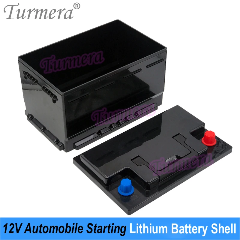 

12V Car Battery Box Automobile Starting Lithium Batteries Shell Use in 57117 Series 066-27 55415 56318 Replace Lead-Acid Turmera