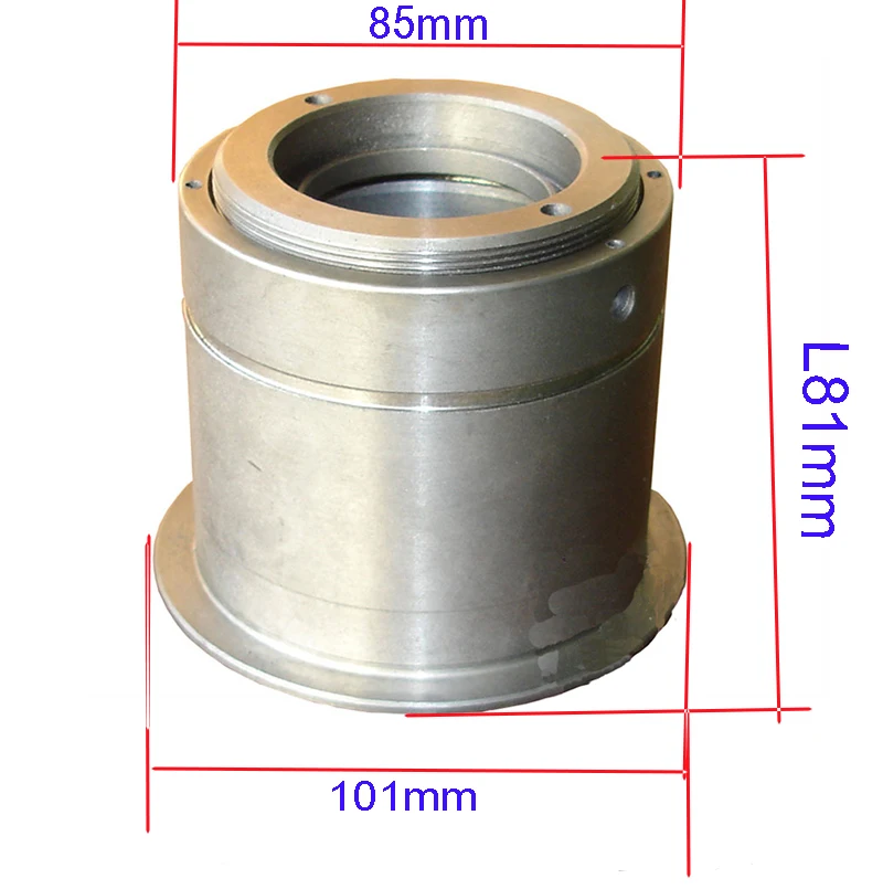 1PC Turret Milling Machine Spindle Pulley Clutch Seat Belt Pulley Shaft Sleeve A4+11 Slow Gear 6207 Bearing Seat