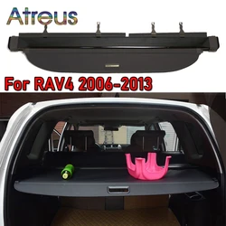 1set Trunk Parcel Shelf Cover for Toyota RAV4 RAV 4 2006 2007 2008 2009 2011 2012 2013 Retractable Rear Racks Spacer Curtain