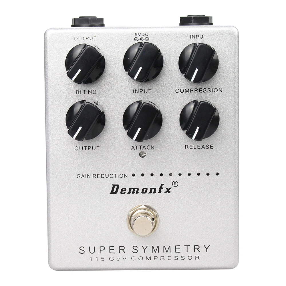 Imagem -02 - Demonfx Bass Effect Pedal para Baixo Super Simetria Compressor Guitarra Acessórios Alta Qualidade Novo