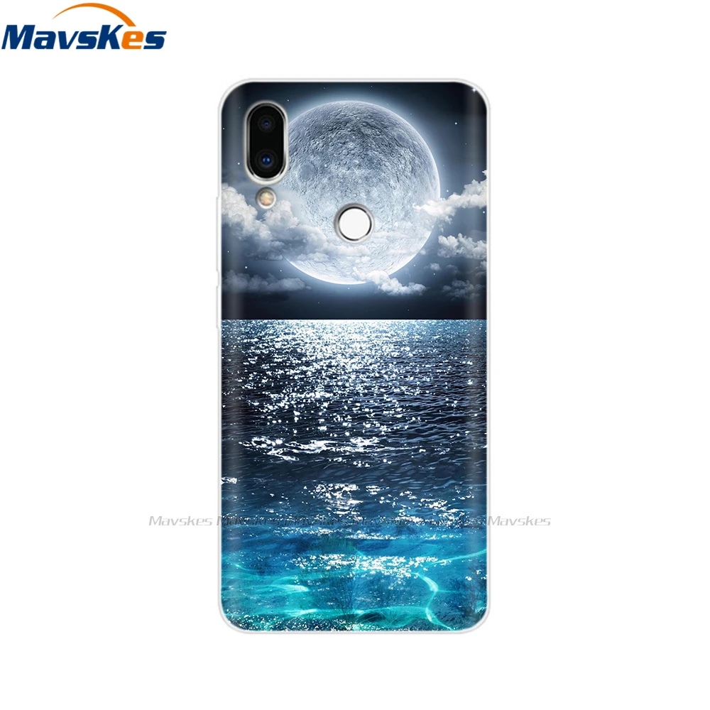 For Meizu Note 9 Case Note9 Soft TPU Silicon Funda Back Cover For Meizu M9 Note Case M9Note M 9 Rose Print Phone Case Coque Para