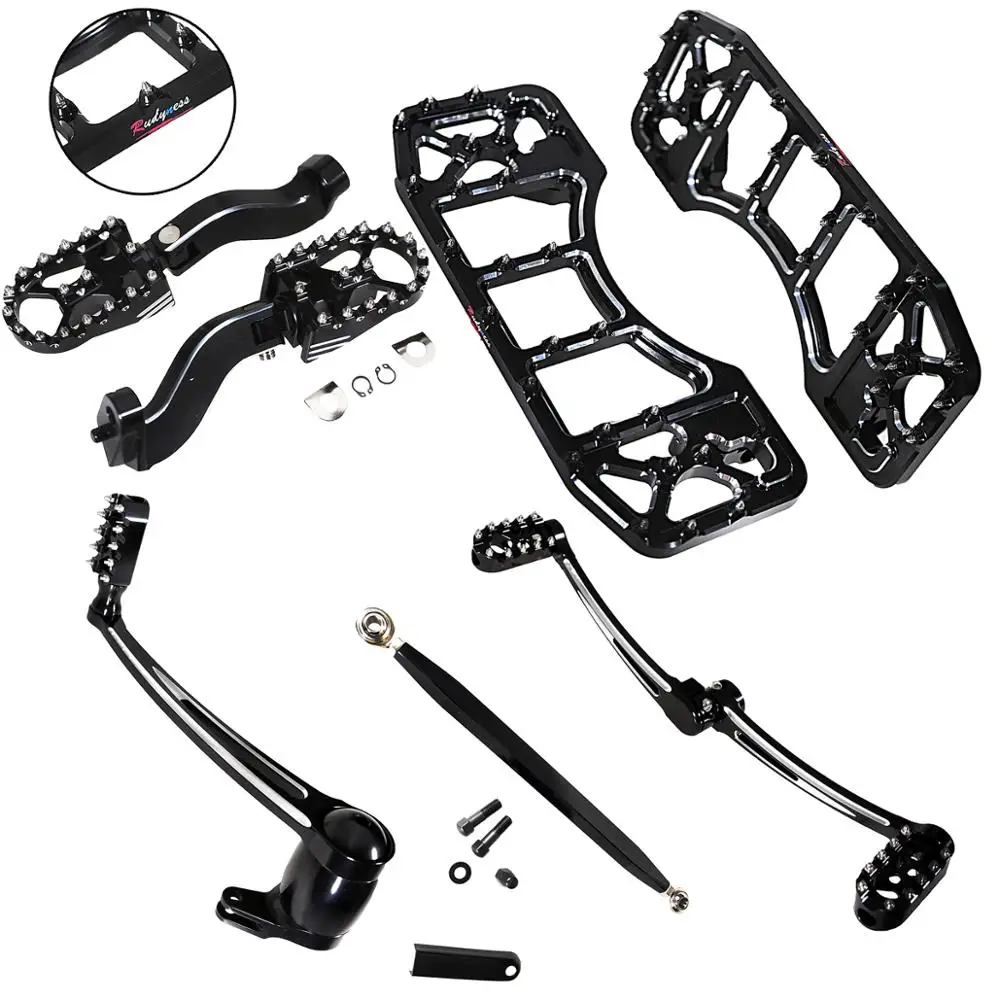 Cross Country Floorboards Shifter Linkage Kits Fit For Harley Touring 2008-2013 Street Road Glide