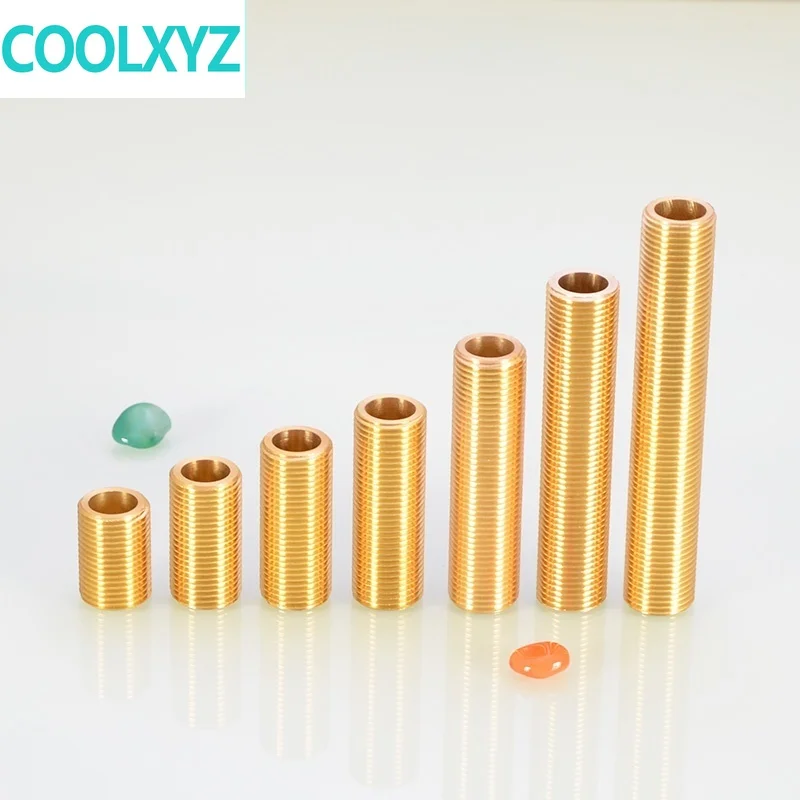 Fio extensor de fio 1/2 polegadas, tubos para junção completa de cobre, 3/4/5/6 /12cm
