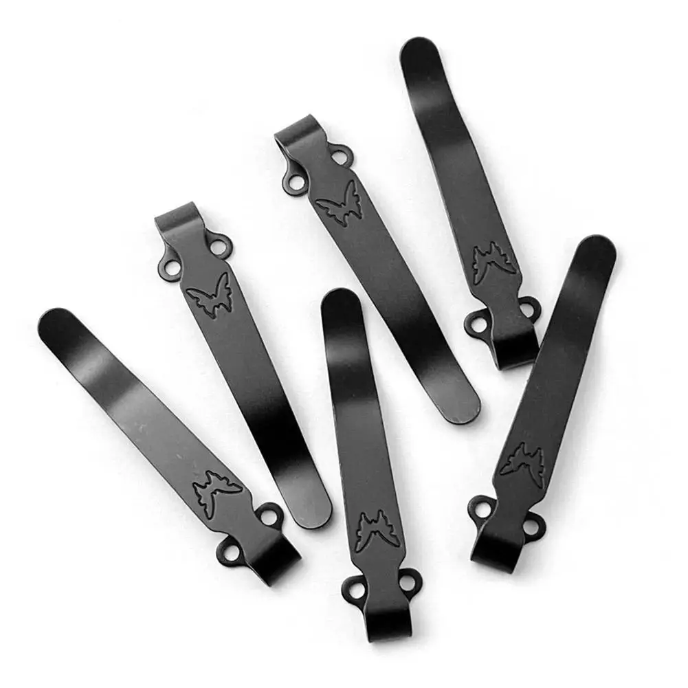 Clip trasero de Gadget para exteriores, cuchillo, Clip de cinturón, transporte profundo al aire libre, Clip conveniente multifuncional, asa de