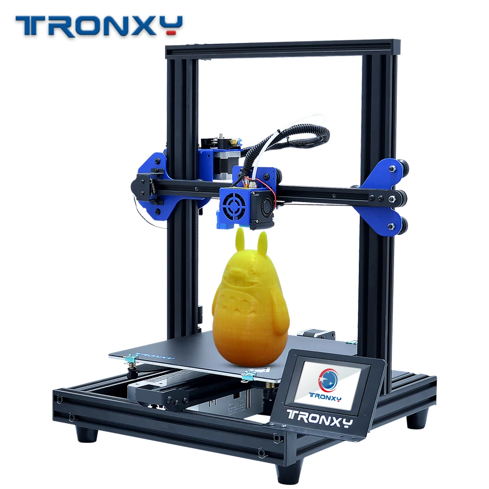 TRONXY XY-2 ProTitan Ultra Silent Motherboard Titan Extruder 3D Printer Fast Assembly Installation with Resume Printing Function