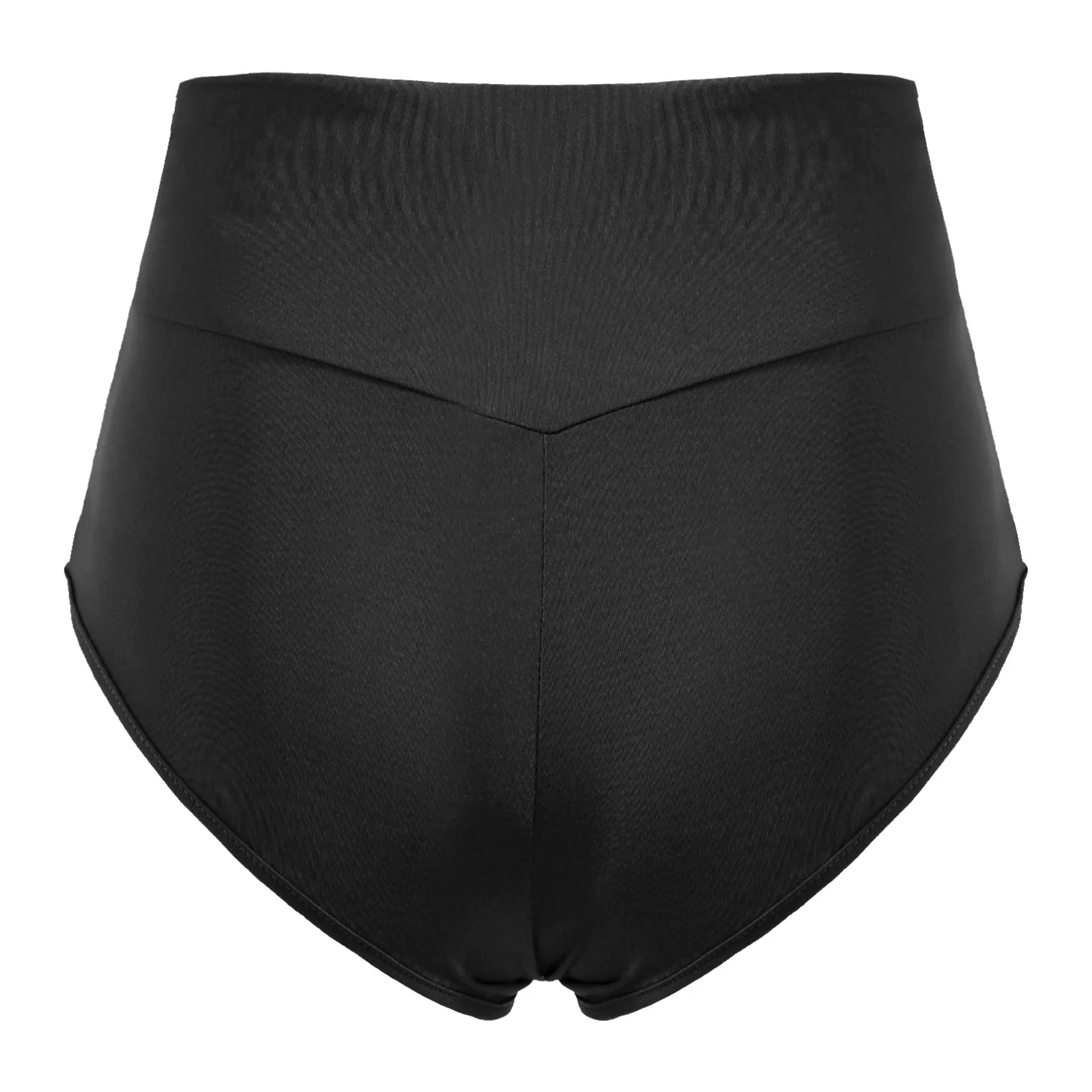 Women Yoga Modern Dance Costume Daily Wear High Waist Wide Elastic Waistband Gym Yoga Jogging Beach Sport Workout Shorts