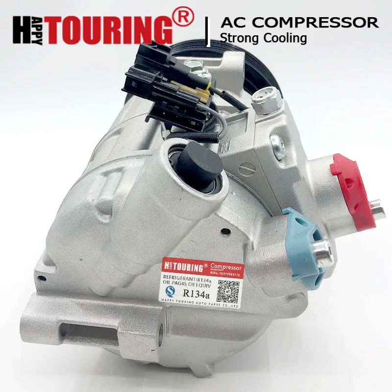 DCS-17EC ضاغط التيار المتردد لاند روفر LR2 فولفو S60 S80 V70 XC60 XC70 XC90 2007-2013 36002422 36001374 LR021947 36051068