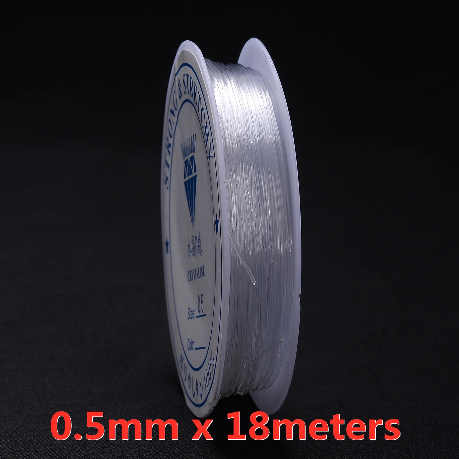0.5-1.5mm Elastic Cord String for Jewelry Making